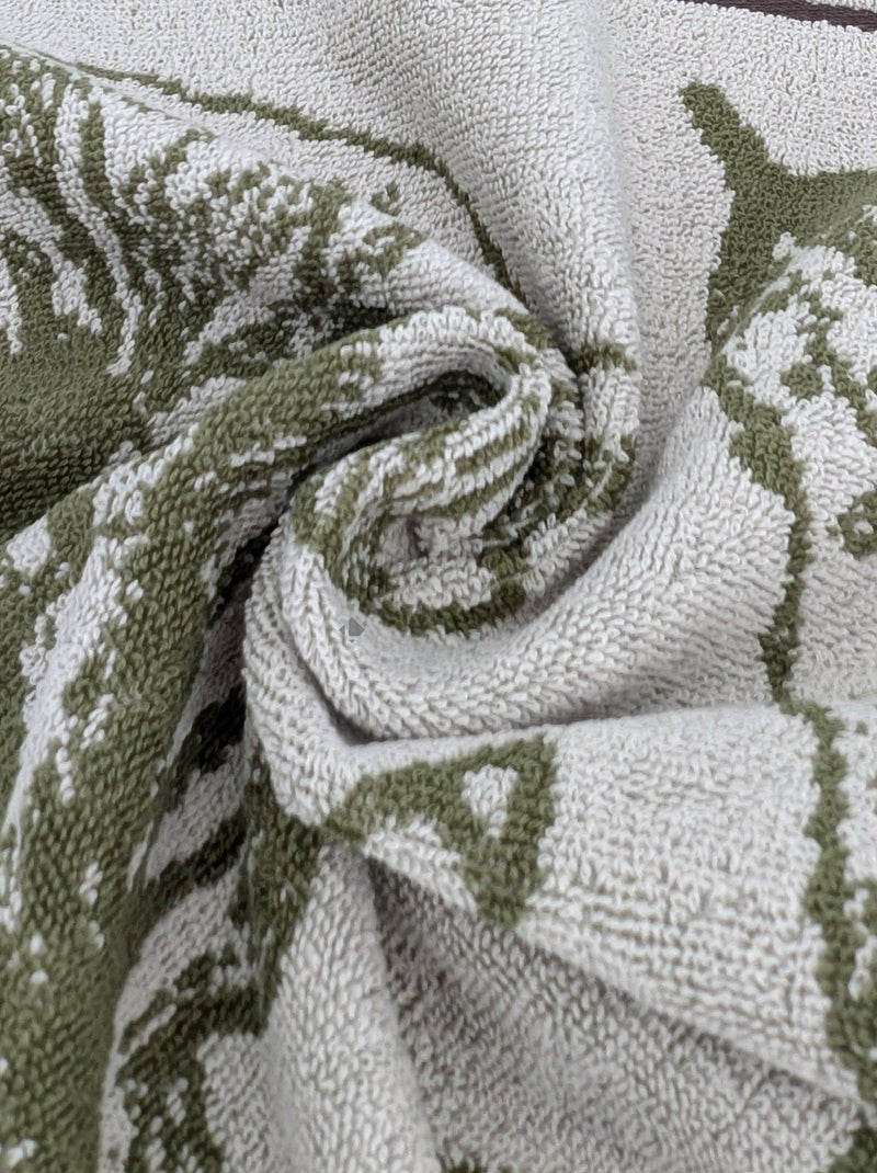 Torchon de cuisine VEG Éponge Vert olive - Kiabi