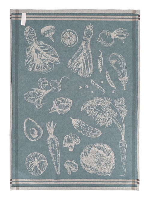 Torchon de cuisine VEG Toile - Kiabi