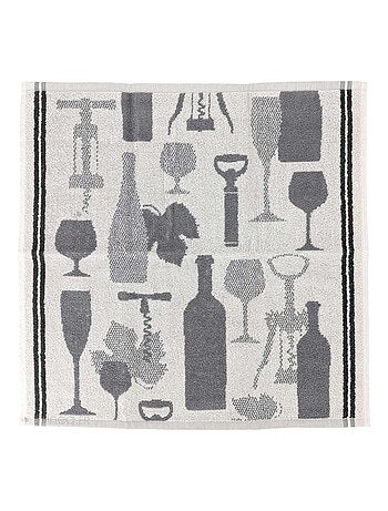 Torchon de cuisine VITIS aspect éponge 100 % coton 50x50 cm