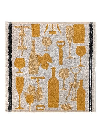 Torchon de cuisine VITIS aspect éponge 100 % coton 50x50 cm