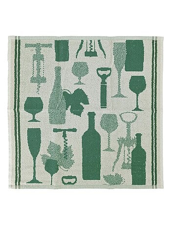 Torchon de cuisine VITIS aspect éponge 100 % coton 50x50 cm