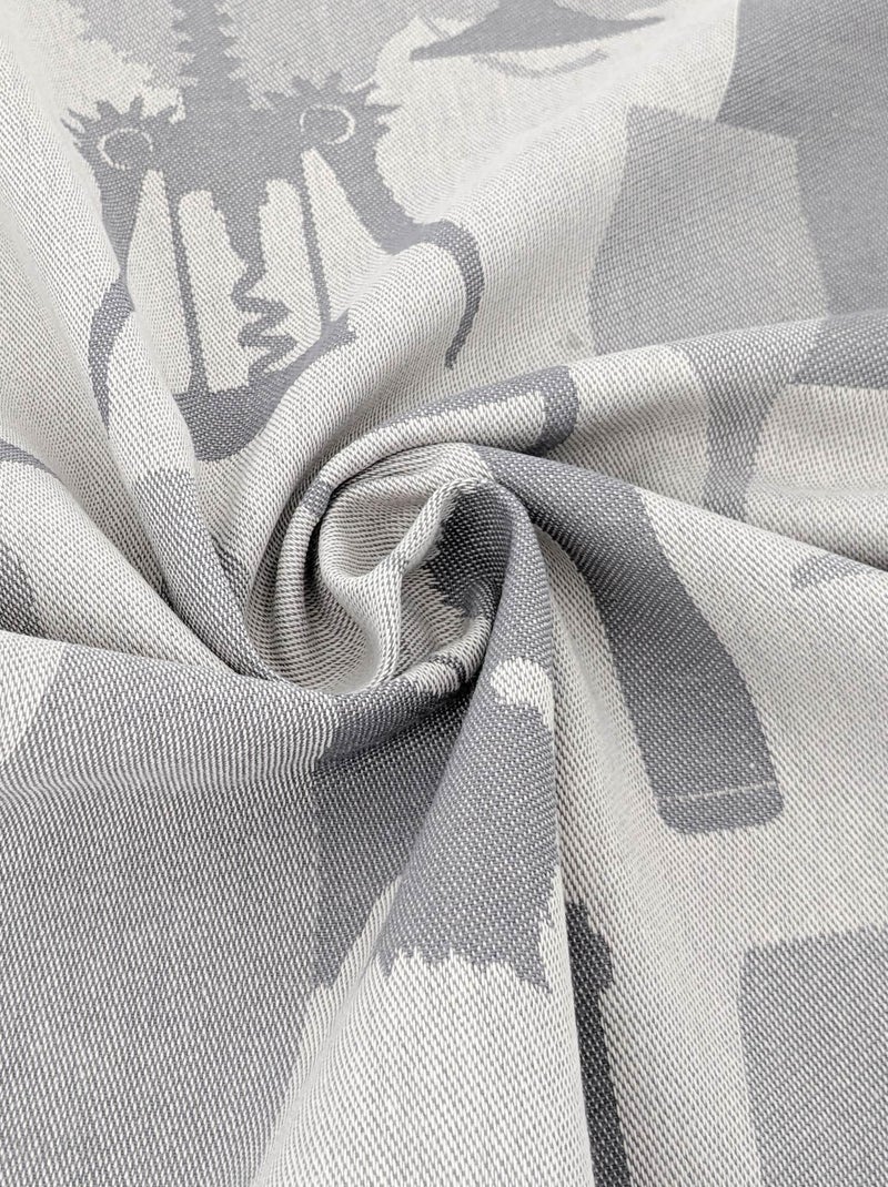 Torchon de cuisine VITIS aspect toile 100 % coton Gris - Kiabi