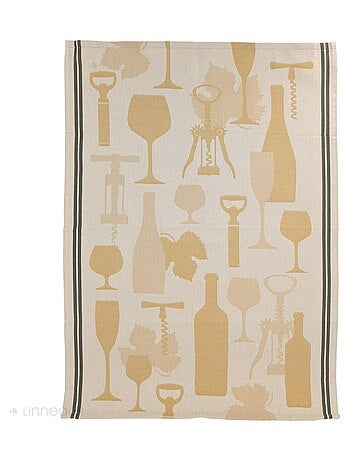 Torchon de cuisine VITIS aspect toile 100 % coton