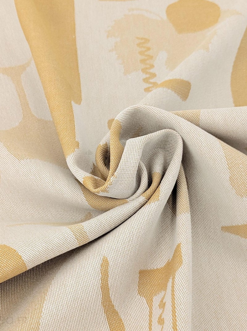 Torchon de cuisine VITIS aspect toile 100 % coton Jaune - Kiabi