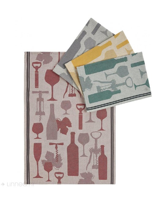 Torchon de cuisine VITIS aspect toile 100 % coton - Kiabi