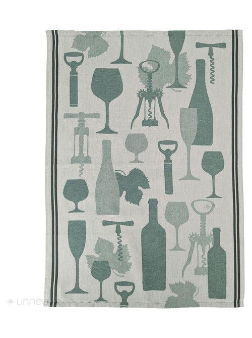 Torchon de cuisine VITIS aspect toile 100 % coton - Kiabi