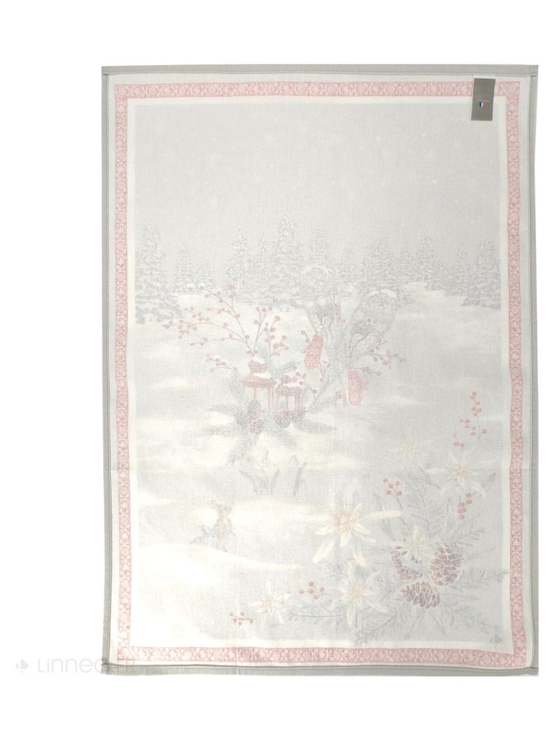 Torchon de montagne collection RANDONNEE coton Gris - Kiabi