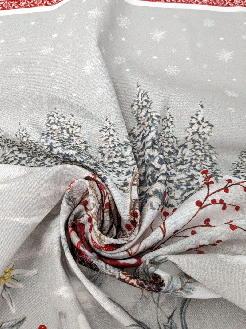 Torchon de montagne collection RANDONNEE coton Gris - Kiabi
