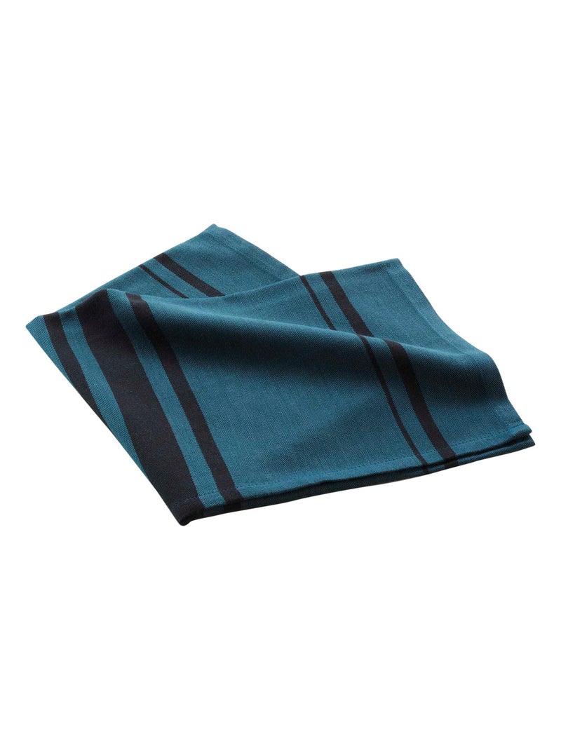 Torchon en 100% coton naturel Bleu marine - Kiabi