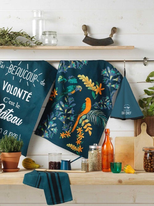 Torchon en 100% coton naturel - Kiabi