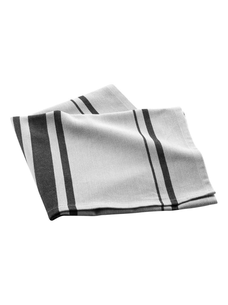 Torchon en 100% coton naturel Gris clair - Kiabi