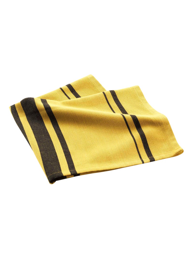 Torchon en 100% coton naturel Jaune - Kiabi