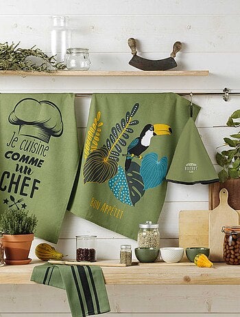 Torchon en 100% coton naturel