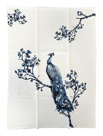Torchon en coton eucalyptus