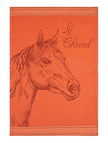 Torchon en jacquard de coton, ETALON