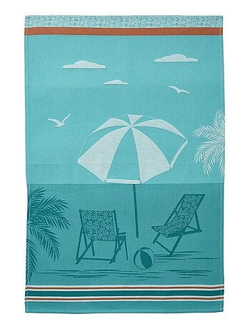 Torchon en jacquard de coton, FARNIENTE