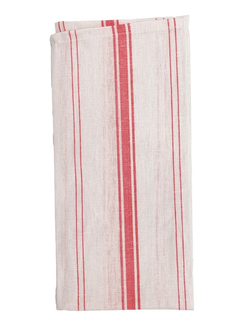 Torchon essuie-vaisselle en lin et coton absorbant et résistant - Kiabi