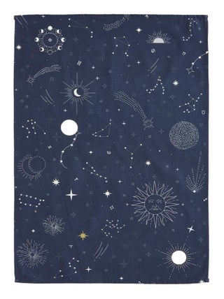 Torchon imprimé en coton, ASTRAL
