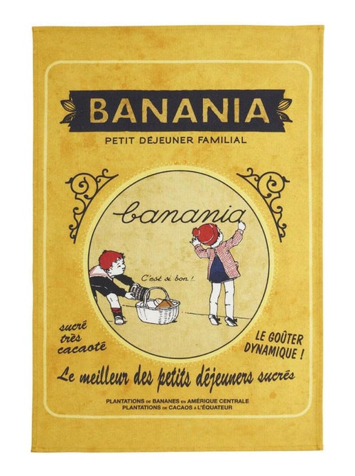 Torchon imprimé en coton, BANANIA - Kiabi