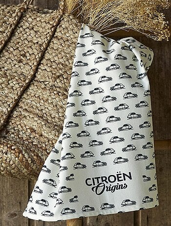 Torchon imprimé en coton, CITROËN ORIGINS