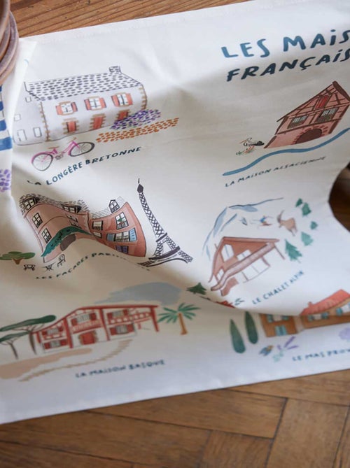 Torchon imprimé en coton, MAISON FRANCAISE - Kiabi