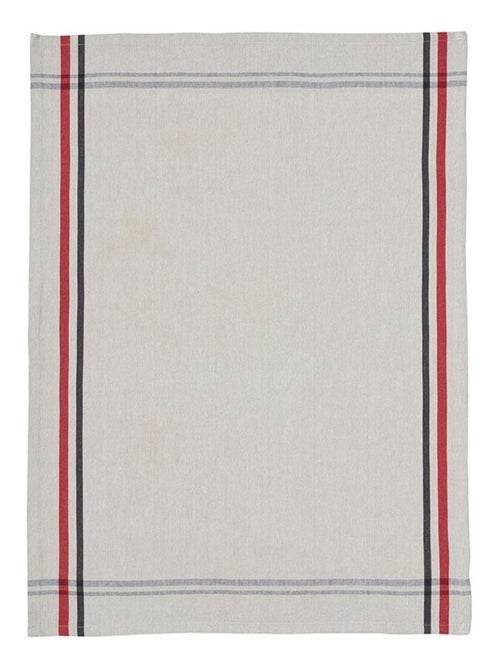 Torchon imprimé en jacquard de coton, MARCEL - Kiabi