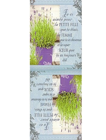 Torchon microfibre à message