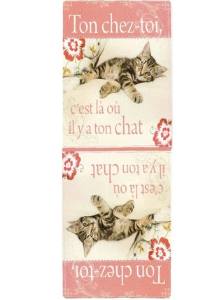 Torchon microfibre à message
