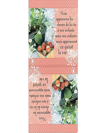 Torchon microfibre à message