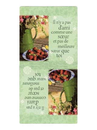 Torchon microfibre à message