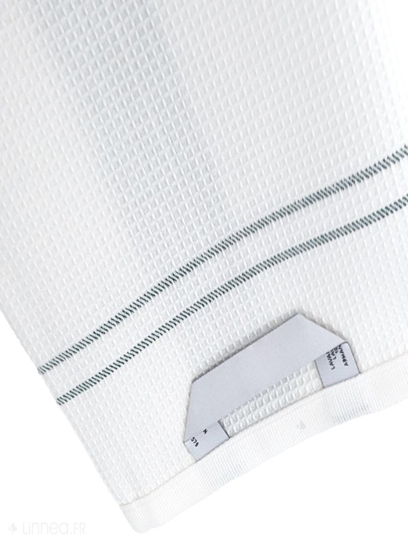 Torchon nid d'abeille WAFFLE brodé Canard Vert - Kiabi