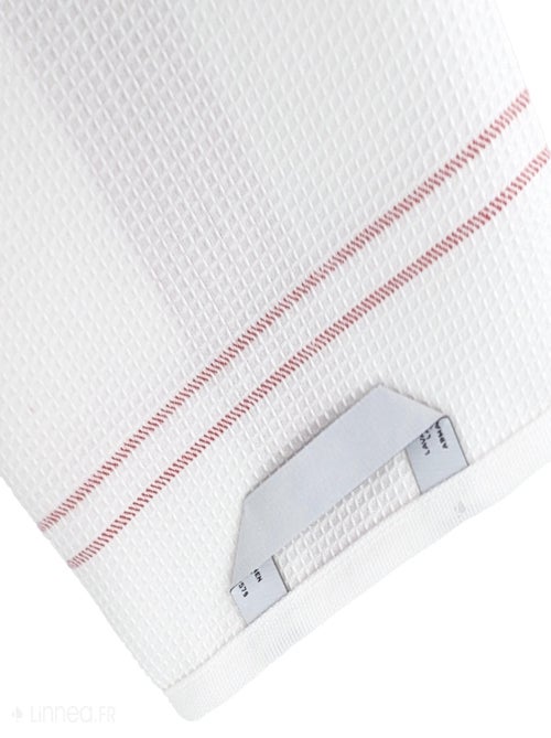 Torchon nid d'abeille WAFFLE brodé Cerf - Kiabi