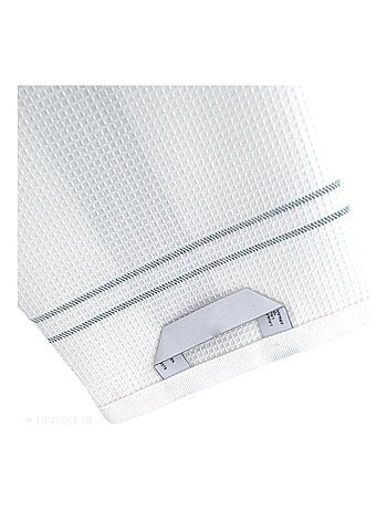 Torchon nid d'abeille WAFFLE brodé Lapin