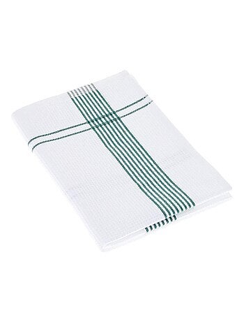 Torchon nid d'abeille WAFFLE PIQUET