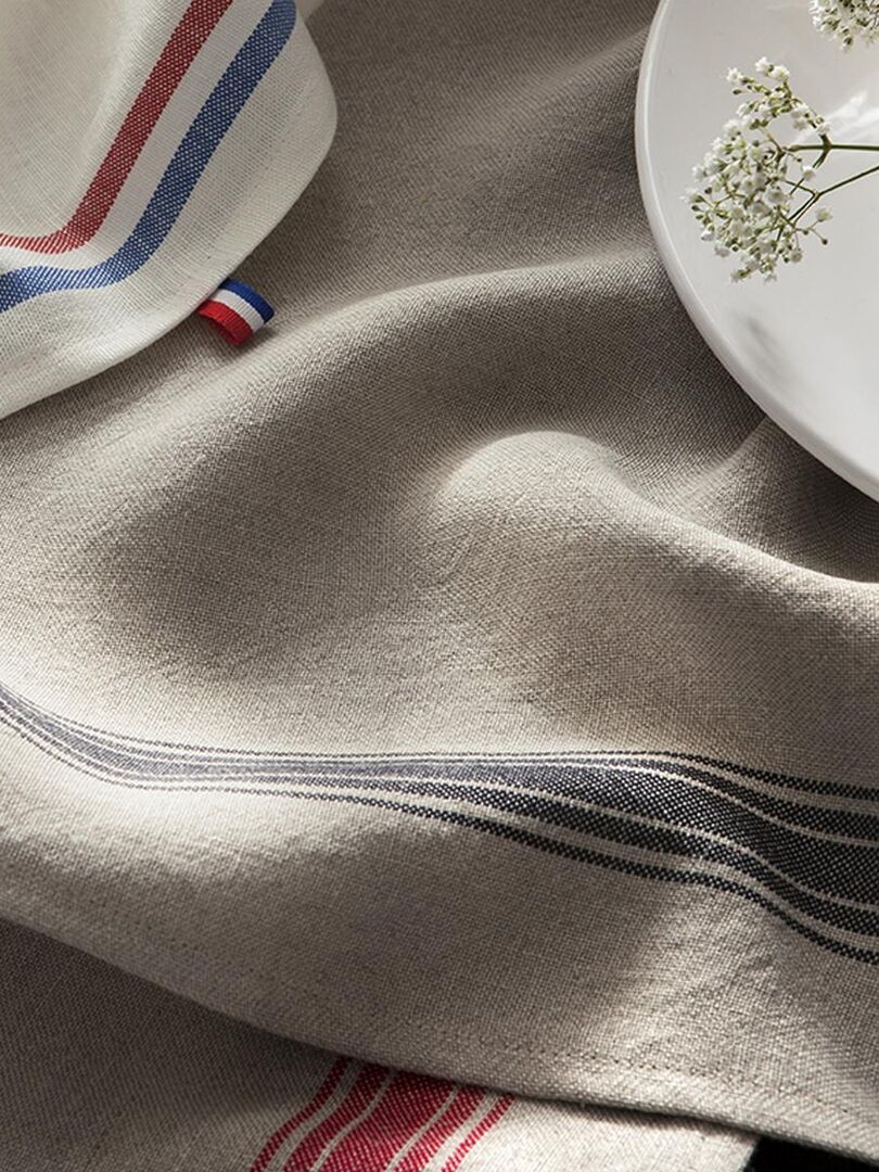 COUCKE - Animaux De La Ferme - Lot De 2 Torchons Vache 50 X 75 Cm