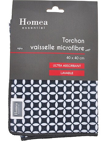 Torchon vaisselle Geoflower