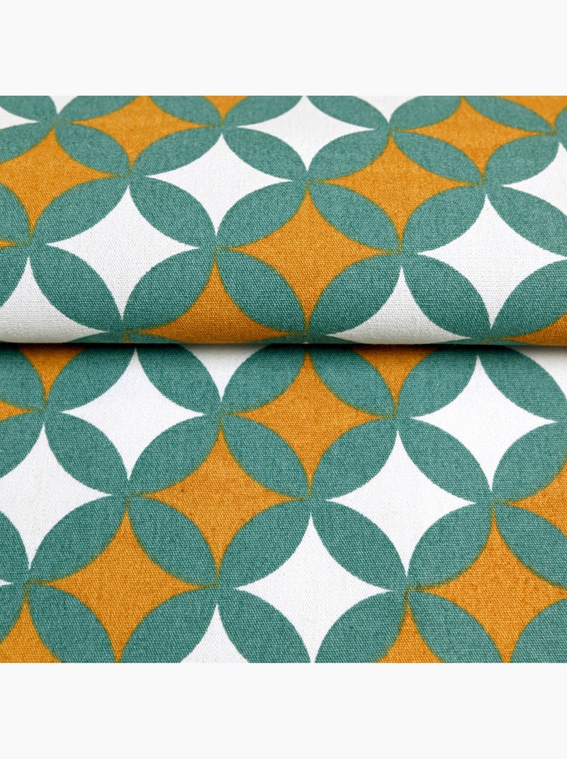 Torchons de cuisine motifs graphiques en coton Vert - Kiabi