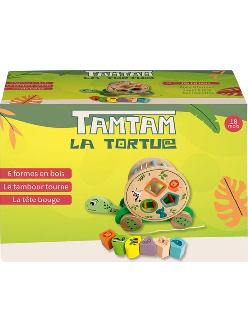 Tortue 8 Formes En Bois - Wdk - Kiabi