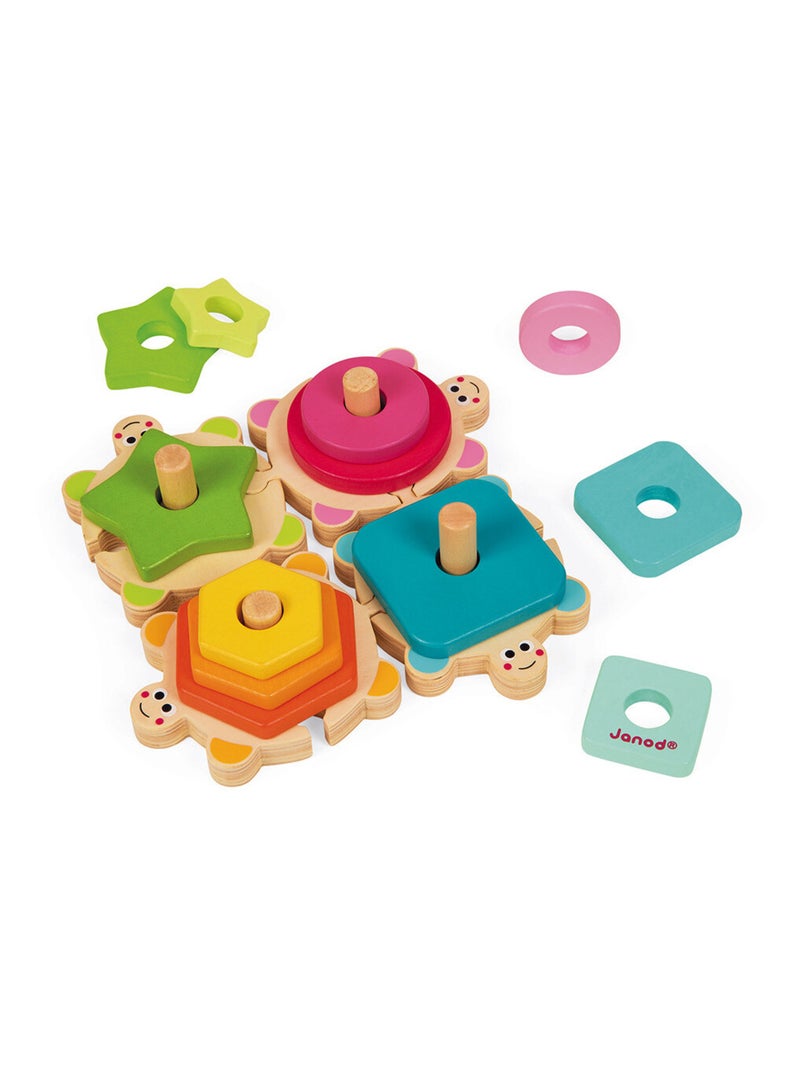 Tortues l Wood Orange - Kiabi