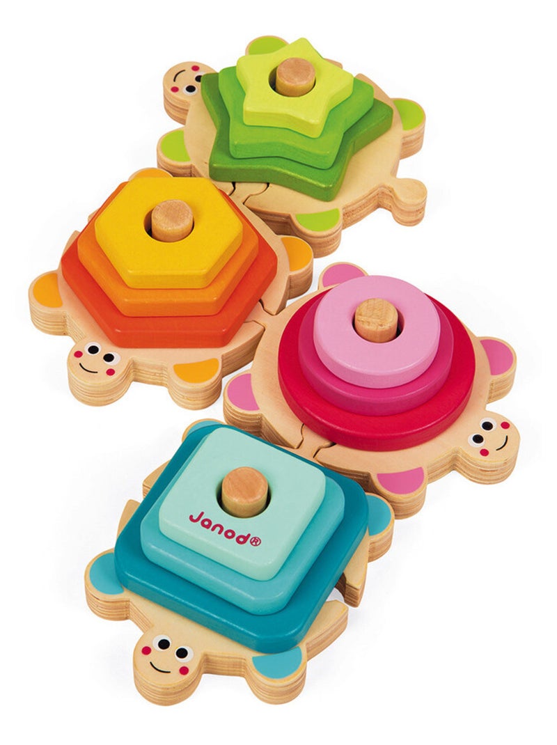 Tortues l Wood Orange - Kiabi