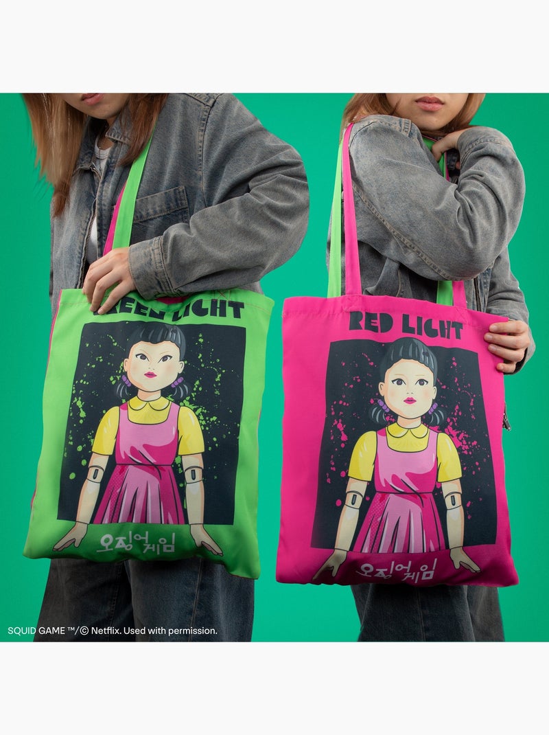 Tote Bag 1, 2, 3, Soleil - Squid Game Multicolore - Kiabi