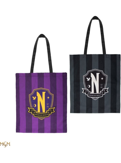 Tote Bag Académie Nevermore - Mercredi - Kiabi Tote Bag Académie Nevermore - Mercredi - Kiabi