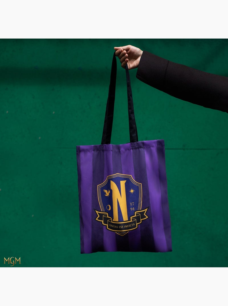 Tote Bag Académie Nevermore - Mercredi Multicolore - Kiabi