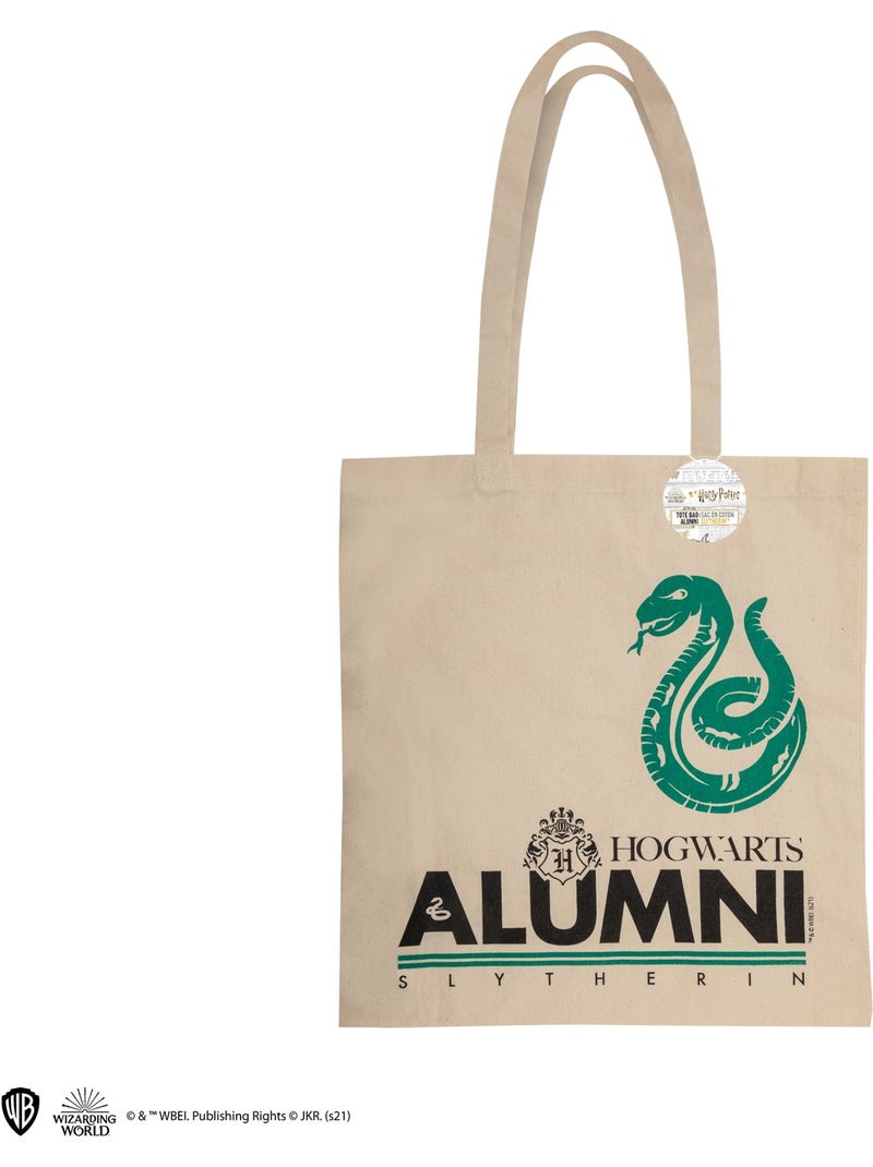 Tote Bag Alumni Serpentard - Harry Potter Beige - Kiabi