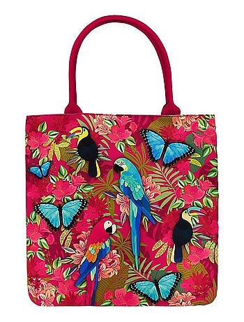 Tote Bag Amazon Love Rouge