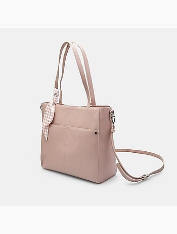 Tote Bag avec double poignée avec foulard