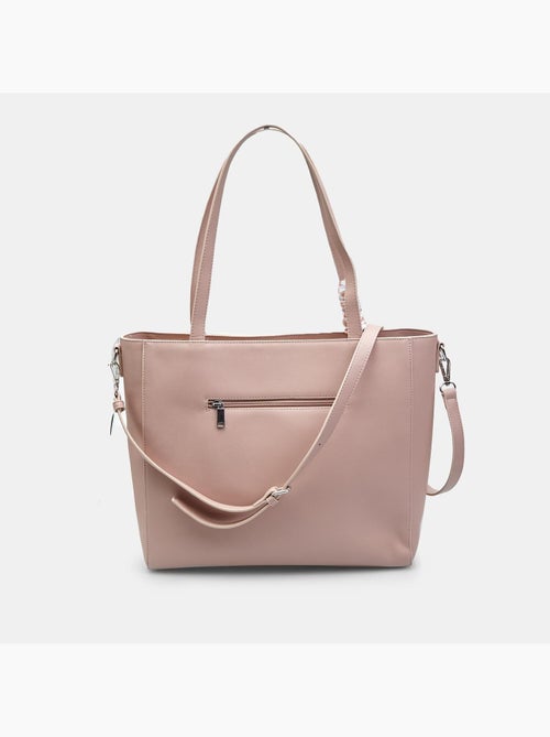 Tote Bag avec double poignée avec foulard - Kiabi