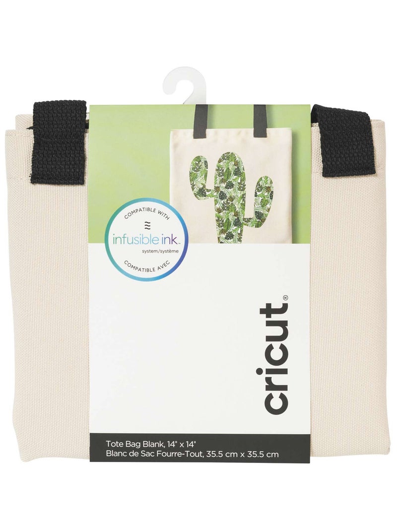 Tote Bag carré 35,5 x 35,5 cm Crème - Cricut - Cricut Beige - Kiabi