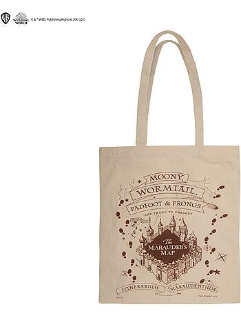 Tote bag carte du maraudeur - harry potter