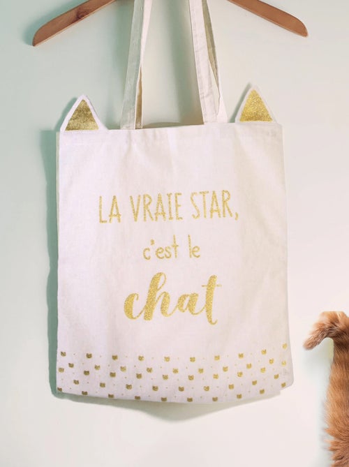 Tote Bag CAT - Kiabi